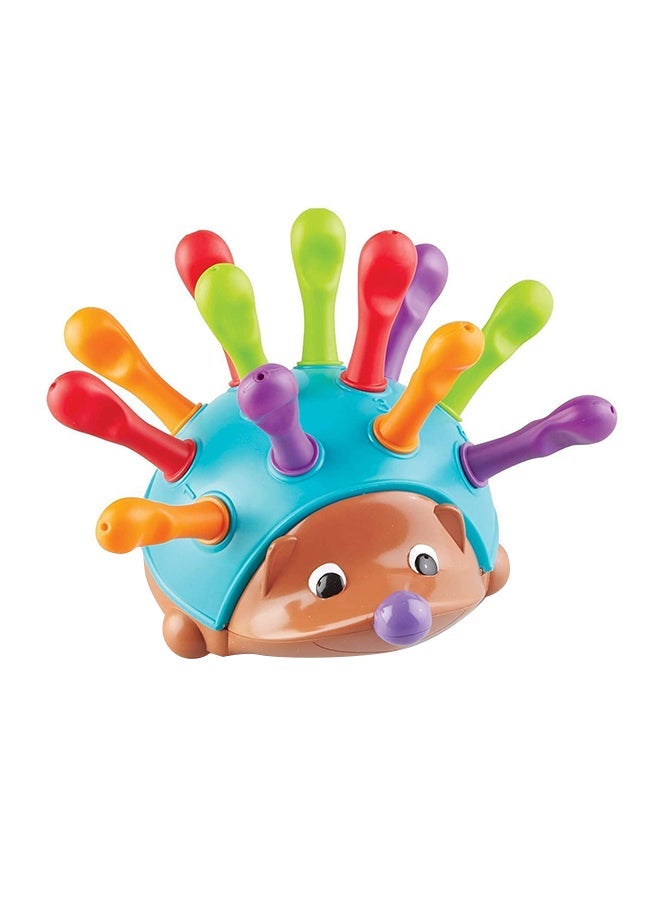 ليرننج ريسورسز Spike Fine Motor Hedgehog Toy 10x15x20cm - لعبة تنمية وتعلم الأطفال الصغار 10x15x20cm - Image 1